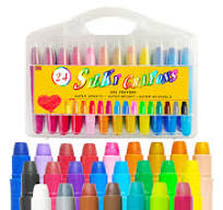 24 Pack Crayons Bulk - Non-Toxic, Washable, and Fun