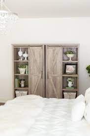 It includes one adjustable shelf, allowing for two divides areas perfectly sized to store your bathroom accessories. White Master Bedroom Makeover