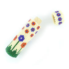 There is no word chart. Floral Needle Case Cover Peyote Stitch The Bead Shop Nottingham Limited