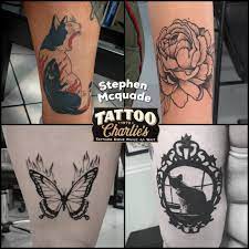 Give a call to schedule your next safe piercing! Tattoo Charlie S