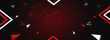 Black Shading Red Shard Geometry Banner Background Youtube Banner Design Banner Background Images Youtube Banner Backgrounds