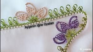 Citipiti Kolay Ve Gosterisli Cok Guzel Igne Oyasi Modeli Igne Oyasi Mode Oya Kurdele Oyasi Oya Ornekleri
