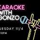 Karaoke with Gonzo! event in Elgin, IL
