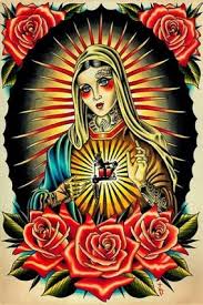 They are often worn by women and girls. 9 Religious Spiritual Virgin Mary Tattoos