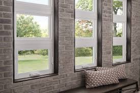 Three Awning Windows In A Contemporary Entry Hall Awning Windows Awning Windows Bedroom Window Awnings