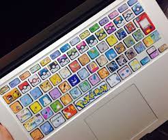 pokemon keyboard stickers pokemon dessin pokemon autocollants pour clavier
