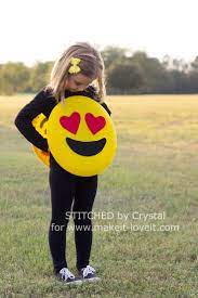 Make A Quick No Sew Emoji Costume Emoji Costume Emoji Costume Kids Diy Costumes Kids
