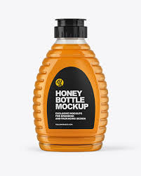 Download Clear Plastic Honey Bottle Mockup In Bottle Mockups On Yellow Images Object Mockups Yellowimages Mockups