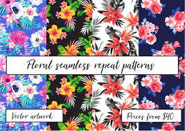 See more ideas about repeating patterns, textures patterns, pattern. Create A Seamless Vector Floral Repeat Pattern By Luciecooke Fiverr