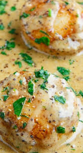 Seared Scallops In A Cajun Mustard Cream Sauce Recipe Scallop Recipes Seafood Dinner Recipes