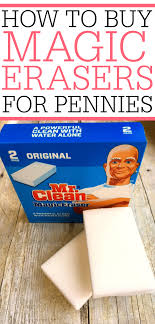homemade magic erasers for pennies