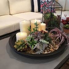 30 Creative Succulent Decoration Ideas For Your Living Room Table Decor Living Room Dining Room Table Decor Beautiful Dining Room Table