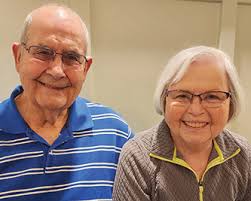 Congratulations to these two couples, who are celebrating milestone  anniversaries today! 🥳 Leland and Carol (Brin) Fellhoelter, members of St.  Paul Catholic Church, are celebrating their 65th wedding anniversary. The  couple was