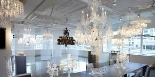 The dining rooms in our homes should essentially serve the same function, as a place to gather we love the sconces at marion in miami. Baccarat S First U S Lighting Showroom Architectural Digest