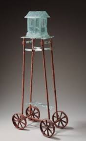 Mobile Home Mary Bayard White Artist And Educator Glass Art Sculpture Architectural Sculpture Glass Sculpture