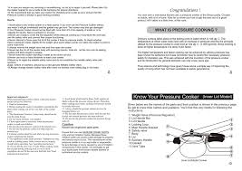 Instructions Manual Inner Lid Pressure Cooker Manualzz Com