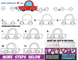 Never get that jagged eyeliner look again. How To Draw A Cartoon Car From Lowercase Letter E Shapes Easy Drawing Tutorial For Kids How To Draw Step By Step Drawing Tutorials