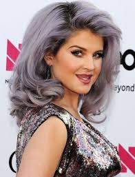 Photos Newnownext Awards Red Carpet Newnownext Newnownext Kelly Osbourne Hair Purple Grey Hair Hair Styles