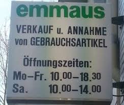Emmaus Gemeinschaft In Koln E V Das Ladchen Gemeinschaft Wohlfahrt Bucherecke