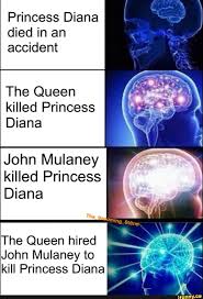 She had been involved with the british red cross for several years. Princess Diana Died In An Accident The Queen Killed Princess Diana John Mulaney Killed Princess Diana The Queen Hired John Mulaney To Ifunny