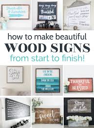 Potterybarn.com has been visited by 100k+ users in the past month How To Make Easy Diy Wood Signs Lovely Etc