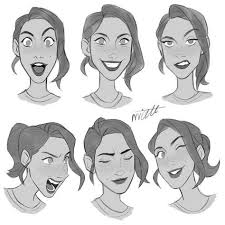 23 Ideas Drawing Cartoon Faces Animation Facial Expressions For 2019 Cartoon Faces Expressions Drawing Expressions Drawing Cartoon Faces