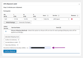 How To Attach Ups Mrn Movement Reference Number With Orders