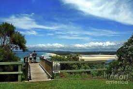 Beach Lookout Nambucca Heads By Kaye Menner Art Print By Kaye Menner Panorama Photography Beautiful Landscapes Beach Landscape