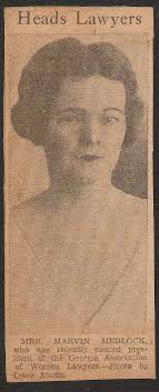 Dr Gladys Obereea Tingle Medlock (1898-1972)