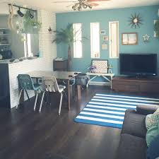 部屋全体 夏 フェニックスロベレニー 壁紙屋本舗 観葉植物 などのインテリア実例 2016 08 09 12 30 28 roomclip ルームクリップ カリフォルニア インテリア インテリア リビング インテリア 西海岸