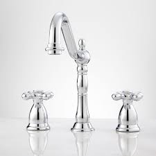 Victorian Widespread Bathroom Faucet Cross Handles Bathroom Faucets Bathroom Sink Faucets Signature Hardware