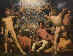 Atlas, in greek mythology, son of the titan iapetus and the oceanid clymene (or asia) and brother of prometheus (creator of humankind). Titan Mythologie Wikipedia