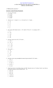 Maybe you would like to learn more about one of these? Pdf Soal Matematika Sma Kelas X Semester 2 100 Soal Matematika Ellyzabeth P Academia Edu