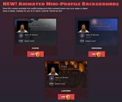 Maybe you would like to learn more about one of these? Steam Database On Twitter It Is Indeed A Feature In The Lunar New Year Sale You Can Get Animated Mini Profile Backgrounds For 700 Tokens