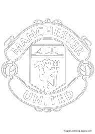 Fondant manchester united logo cake topper tutorial terry adido posted on february 2, 2016 posted in fondant tutorial — 4 comments ↓ this is a tutorial on how i made the large manchester united logo cake topper above. Manchester United Soccer Club Logo Coloring Page Manchester United Cake Manchester United Soccer Manchester United Logo