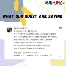 Mercu summer suites, kuala lumpur. Summer Suites By Subhome Home Facebook