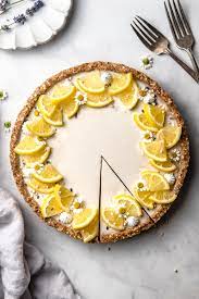 No Bake Lemon Lavender Tart Delight Fuel Recipe Lemon Tart Tart Recipes Tart Baking