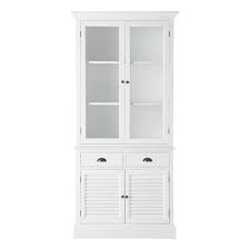 Alacena De Madera Blanca An 95 Cm Vaisselier Blanc Vaisselier Maison Du Monde