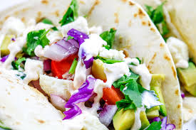 I love fish tacos but am not a big fan of corn tortillas. Fish Taco Recipe