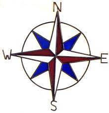 Introduce her to an important term used with mapping and geography! Pokies4fun Compass Rose Circle Pink