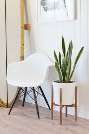 How To Build A Midcentury Inspired Plant Stand Hunker Home Home Decor House Interior