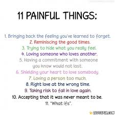 11 Painful Things Every Broken Hearted Person Feels! - QuotePix ... via Relatably.com