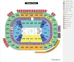 Rogers Arena Vancouver Bc Seating Chart View