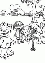 Free printable sid the science kid coloring pages for kids! Sid And Friends Coloring Pages For Kids Printable Free Sid And Science Kid Coloing 4kids Com