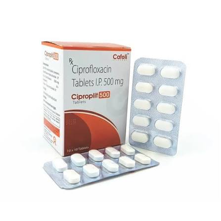 Ciproplit 500 Tablet | Ciprofloxacin 500mg Antibiotic Tablet