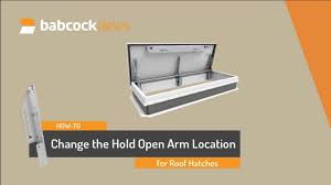 Bilco roof hatches may also be specified to include special insulation materials, special armor plate, snow and ice melting cables, special finishes and panic hardware. Roof Hatch Change Hold Open Arm Location Youtube