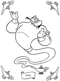 Cat colouring pages activity village. Disney Aladdin Genie Coloring Pages Disney Coloring Pages Cartoon Coloring Pages Aladdin Coloring Pages