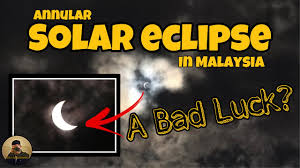The last solar eclipse of 2019 — or what we can simply call the final solar eclipse (called surya grahan in hindi) of the year — is taking place on generally, when the new moon intersects the light of the sun, it brings a total solar eclipse on earth. A Bad Luck Annular Solar Eclipse In Malaysia Ring Of Fire 26 December 2019 Youtube