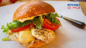 Making chicken patty burgers if you're making multiple burgers, prepare all the cold things first. Grilled Chicken Burger Love Food