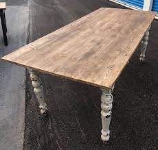 Primitive Original Harvest Rustic Farm Table Turned Legs Etsy In 2021 Rustic Farm Table Farm Table Rustic Farms